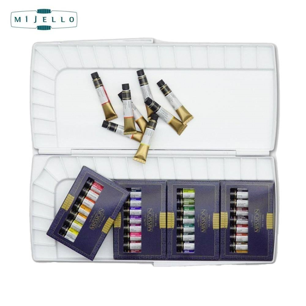 Mission Suluboya Gold Class Suluboya 7 ml 36'lı Tüp Silver Nano Paletli