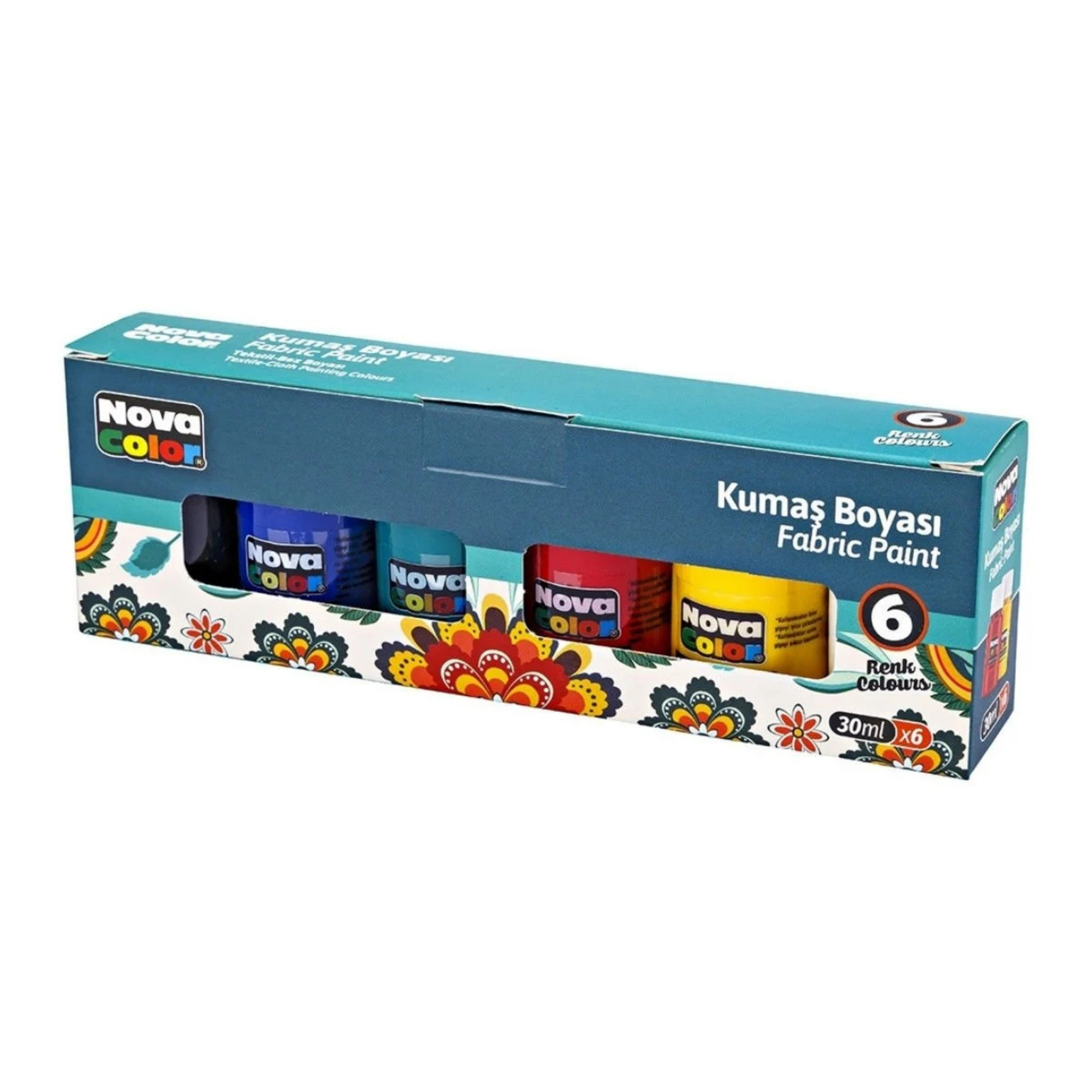 Nova Color Kumaş Boyası Seti 12x30 ml
