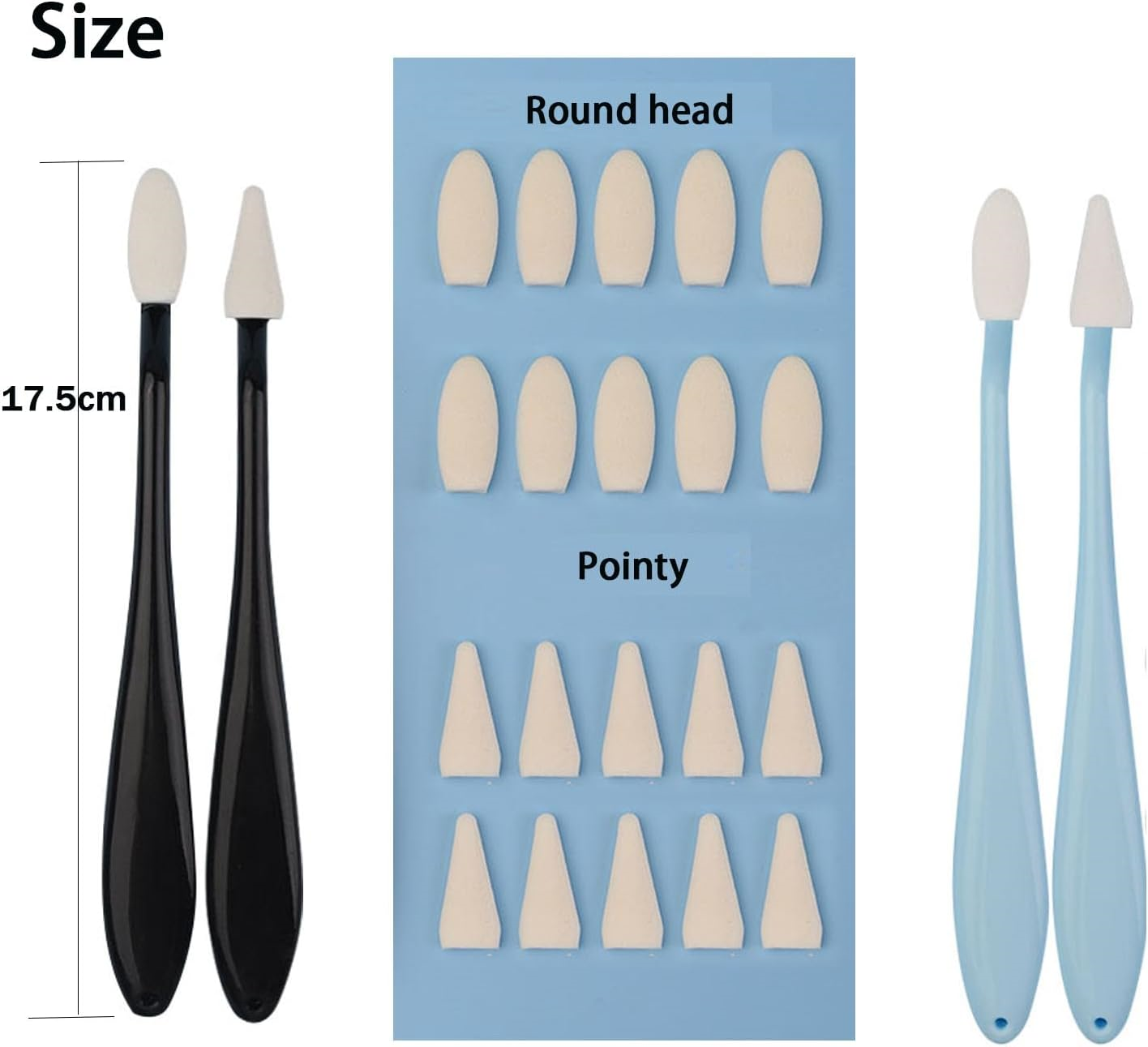 PanPastel Spatülü 2'li Set (Oval ve Point)