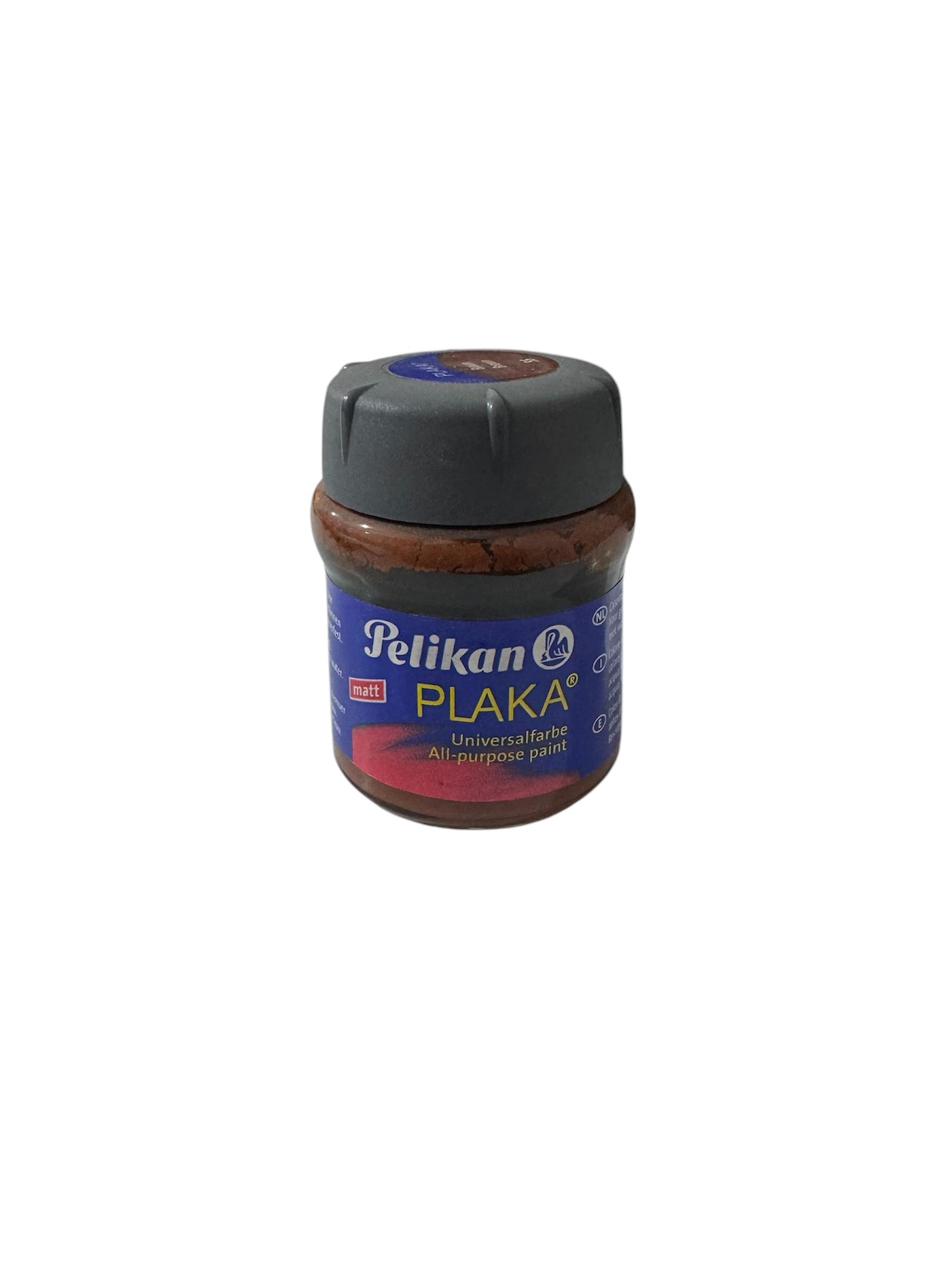 Pelikan Plaka 55 Brown Akrilik Boya Matt 50 ml