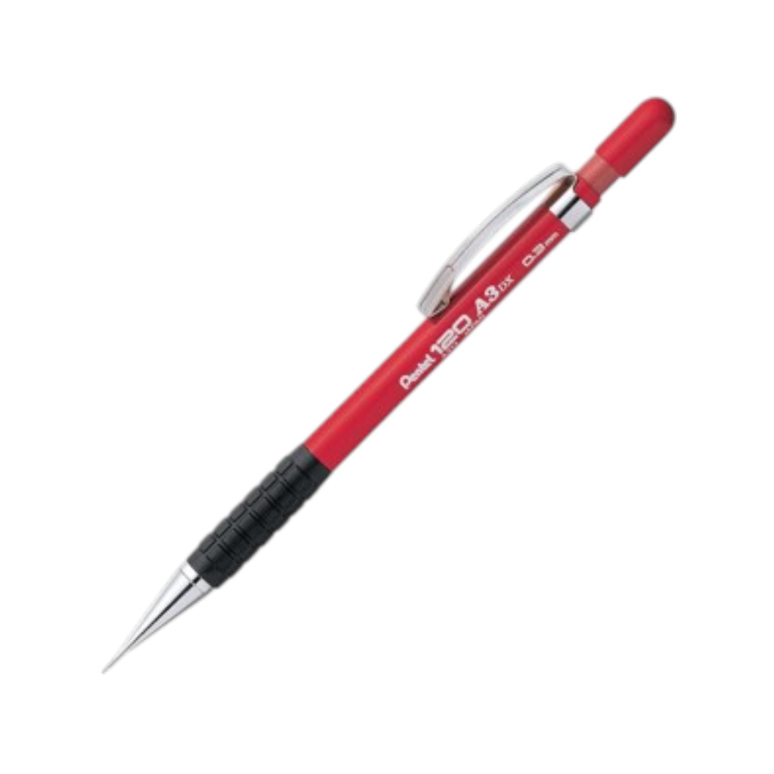 Pentel Versatil Uçlu Kalem 120 A3 0.3mm Kırmızı