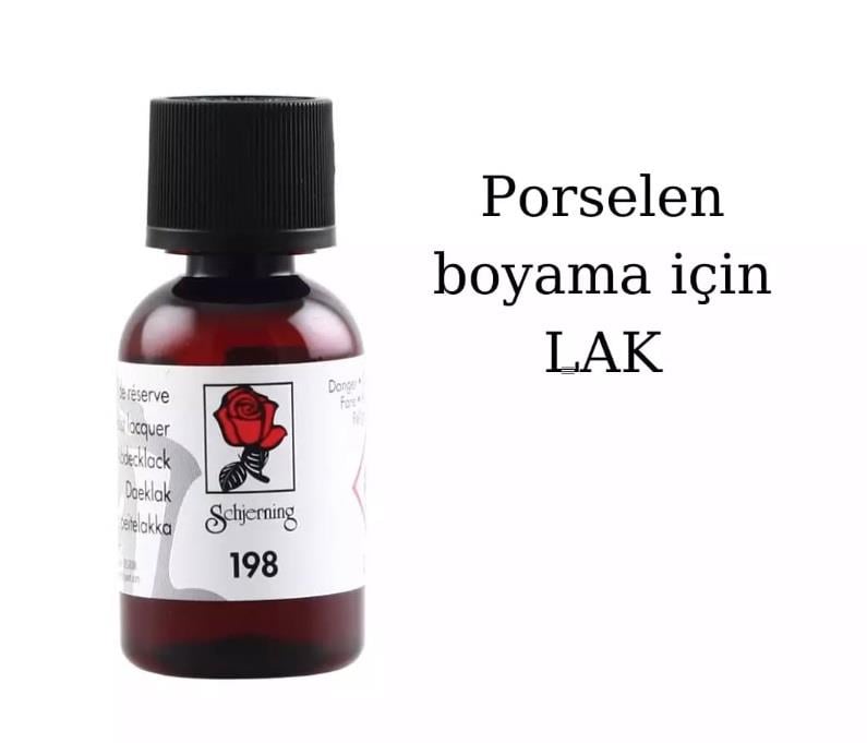Porselen boyamada kullanılan LAK (25ml)