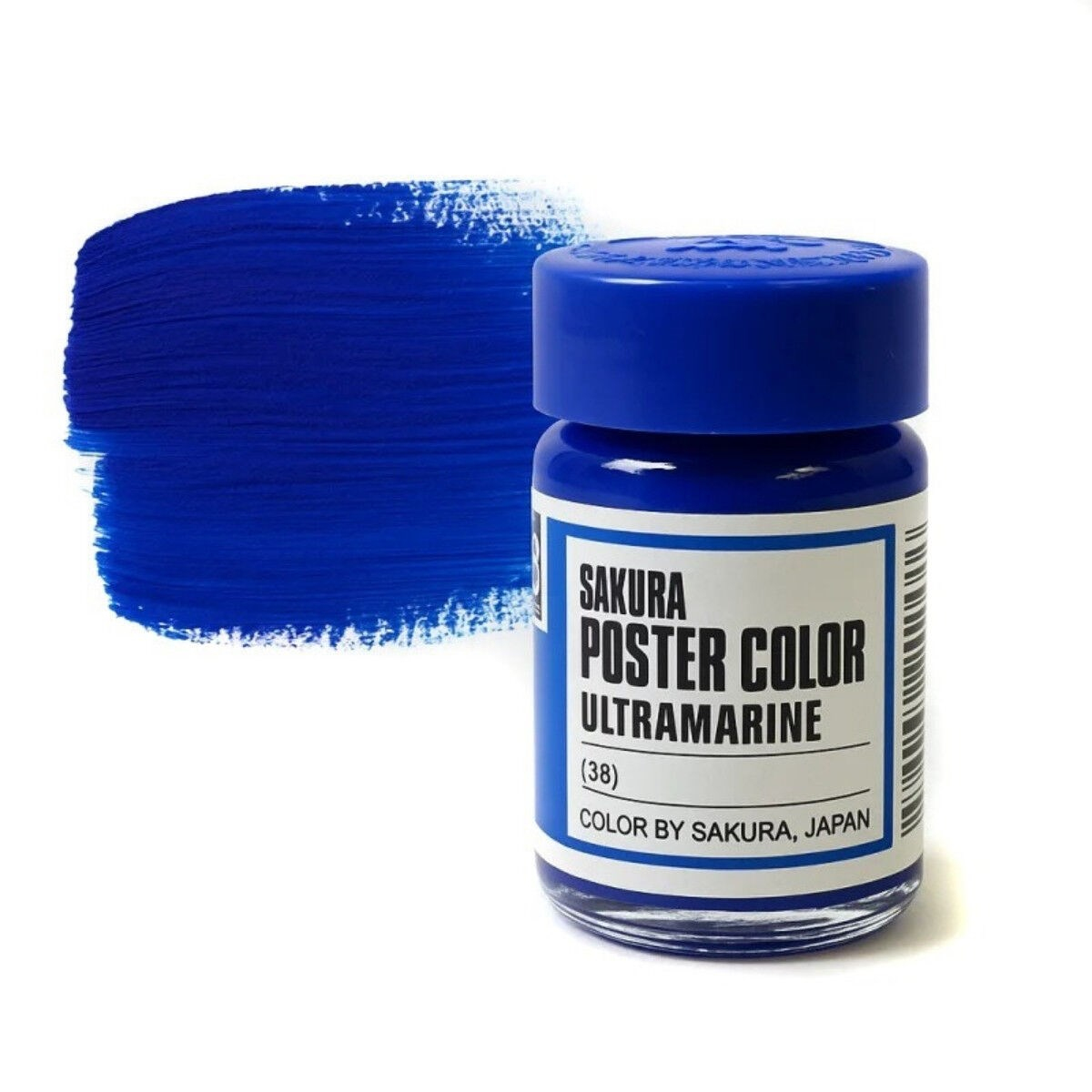 Sakura Poster Color Guaj Boya 30ml 038 Ultramarine