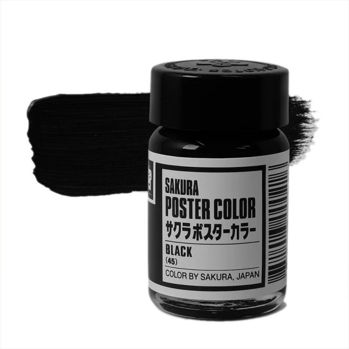 Sakura Poster Color Guaj Boya 30ml 049 Black