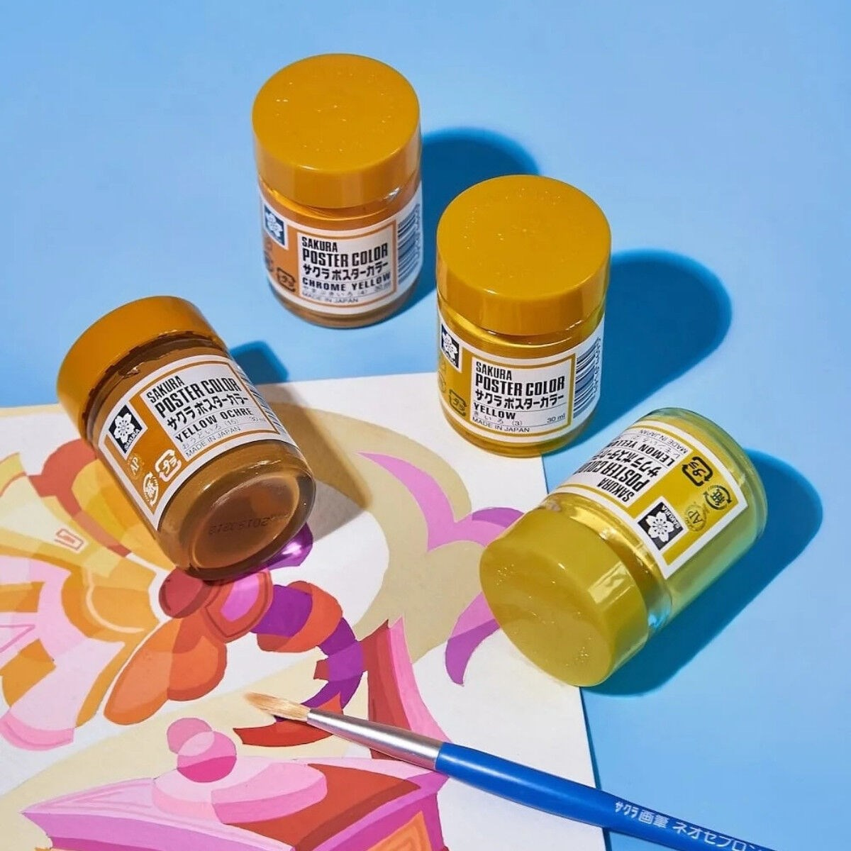 Sakura Poster Color Guaj Boya 30ml 051 Gold