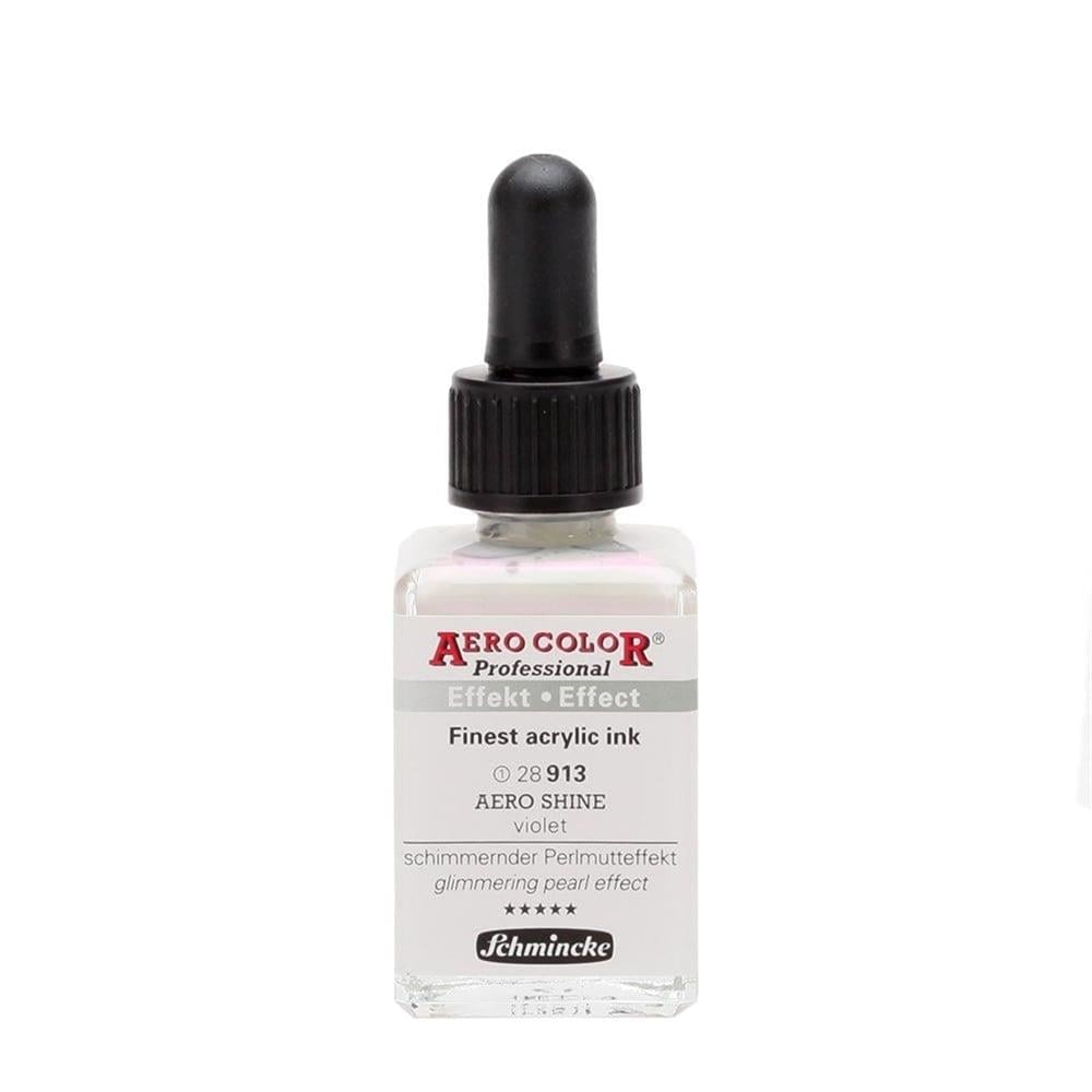 Schmincke Aero Color Akrilik Mürekkep 28 ml 913 Aero Shine Violet