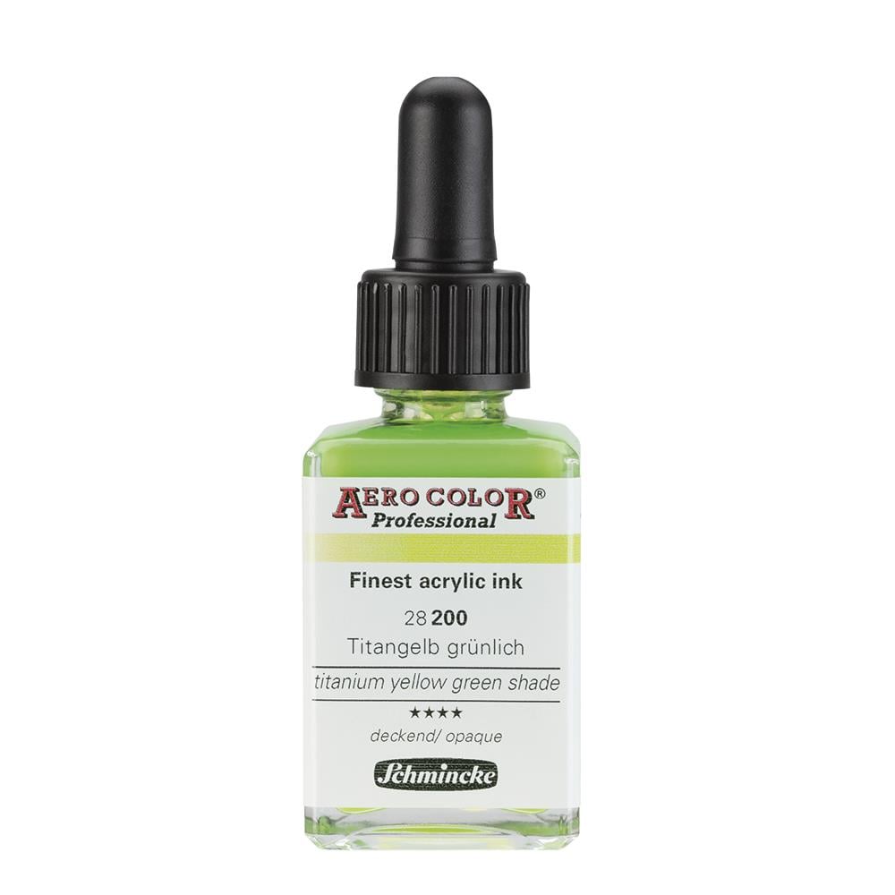 Schmincke Aero Color Akrilik Mürekkep 28 ml 200 Titanium Yellow G
