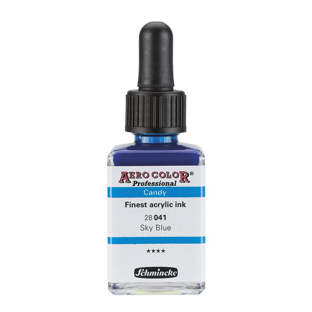 Schmincke Aero Color Akrilik Mürekkep 28 ml 041 Sky Blue
