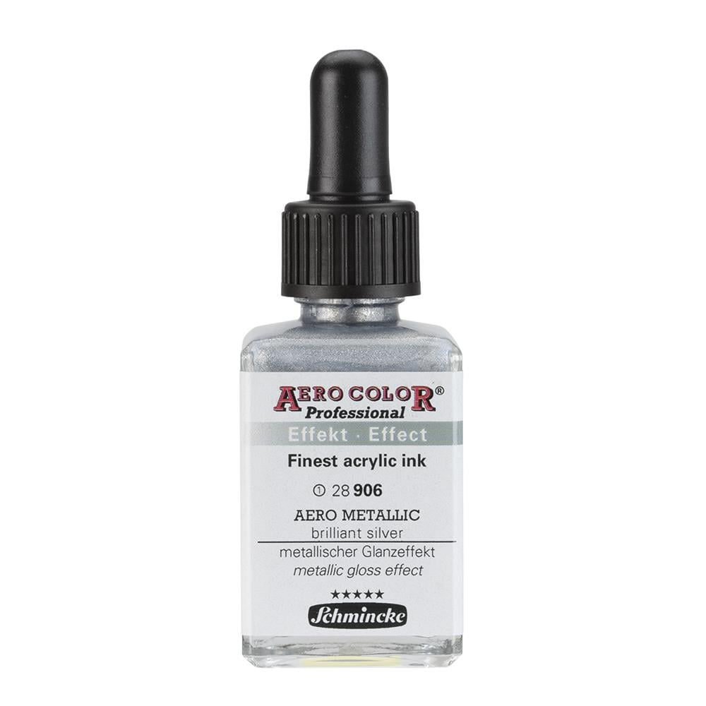 Schmincke Aero Color Akrilik Mürekkep 28 ml 906 Aero Metallic Bri