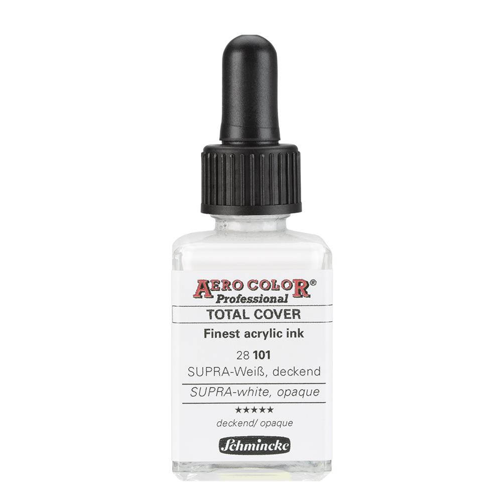 Schmincke Aero Color Akrilik Mürekkep 28 ml 101 Supra White Opaqu