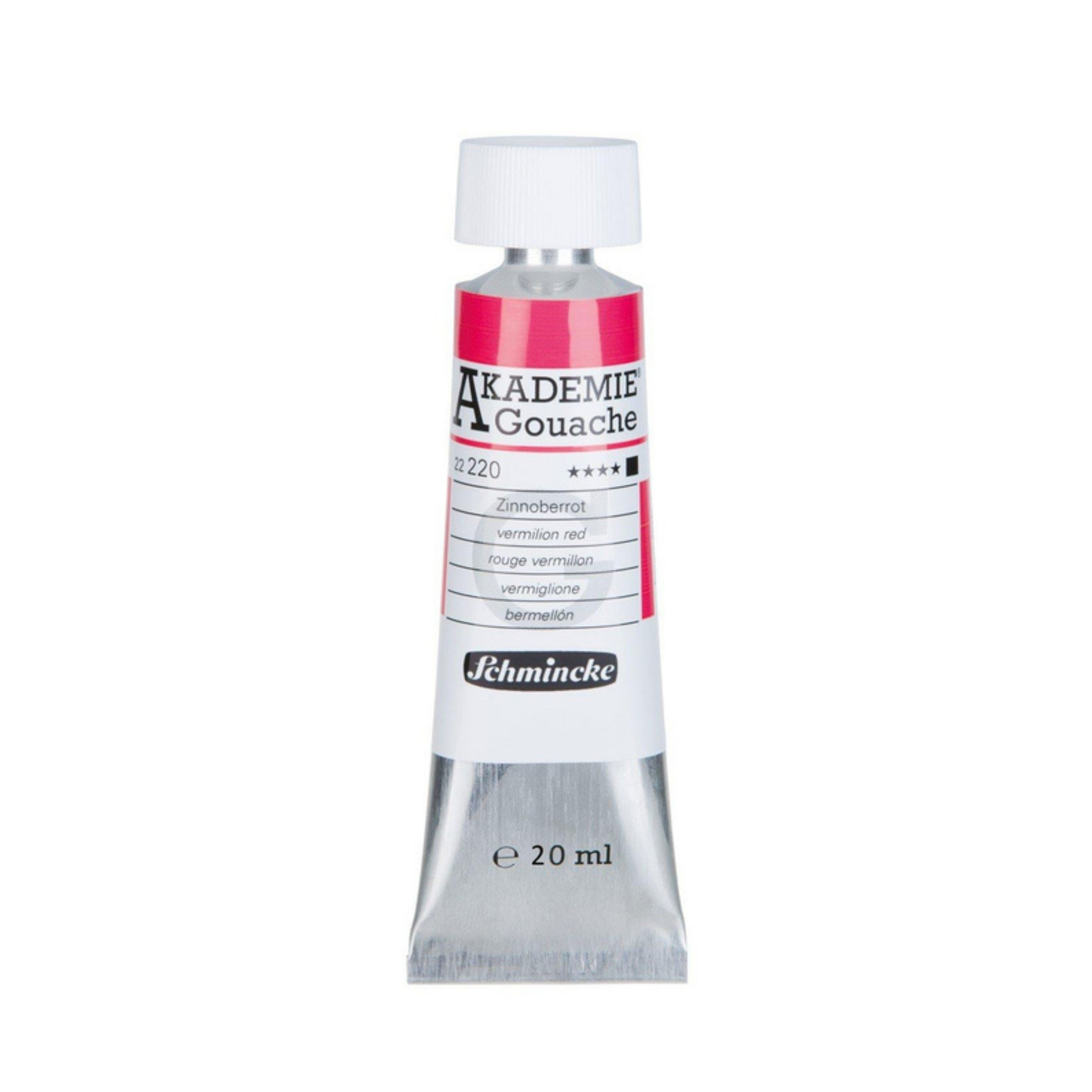Schmincke Akademie Guaj Boya 20 ml 220 Vermilion Red