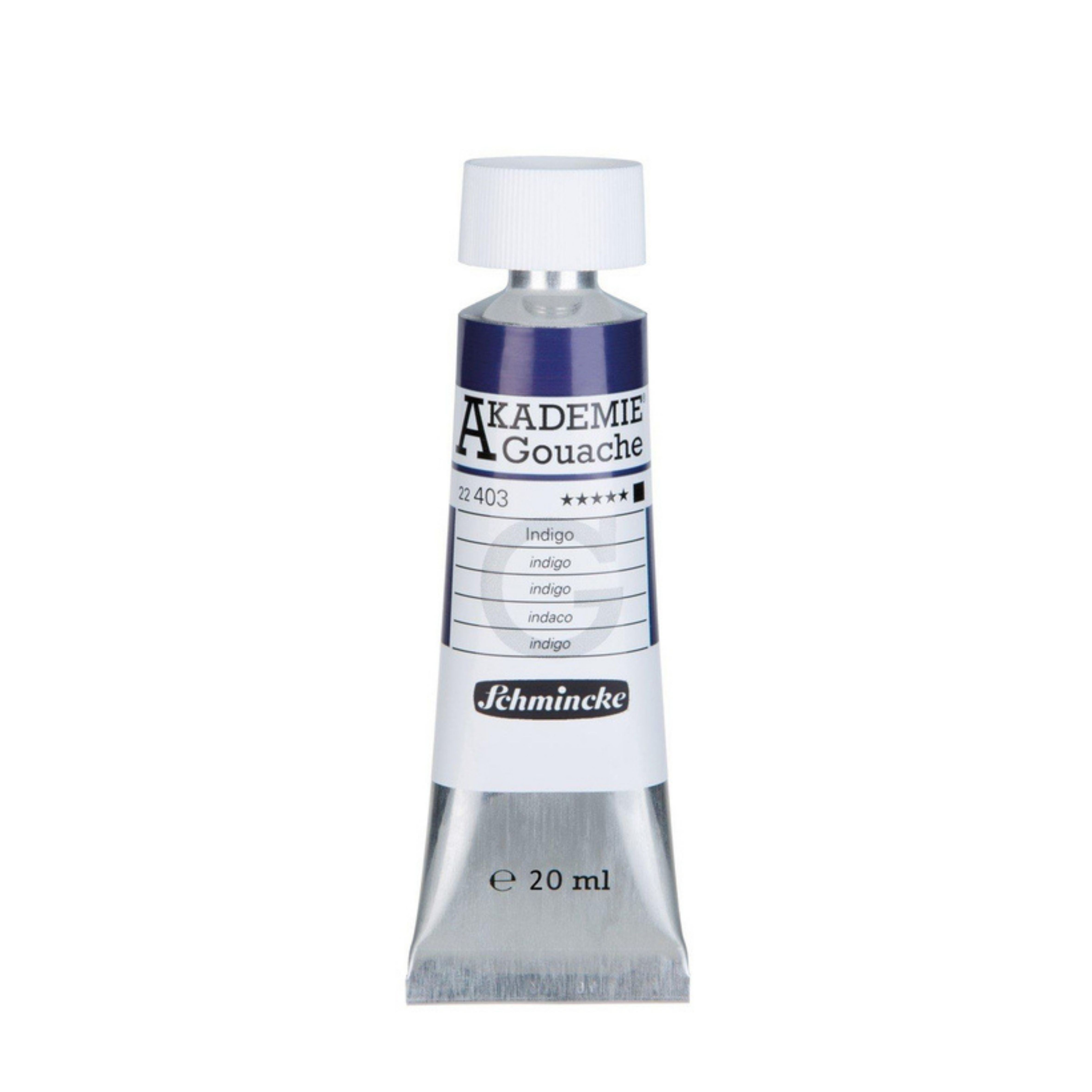 Schmincke Akademie Guaj Boya 20 ml 403 Indigo