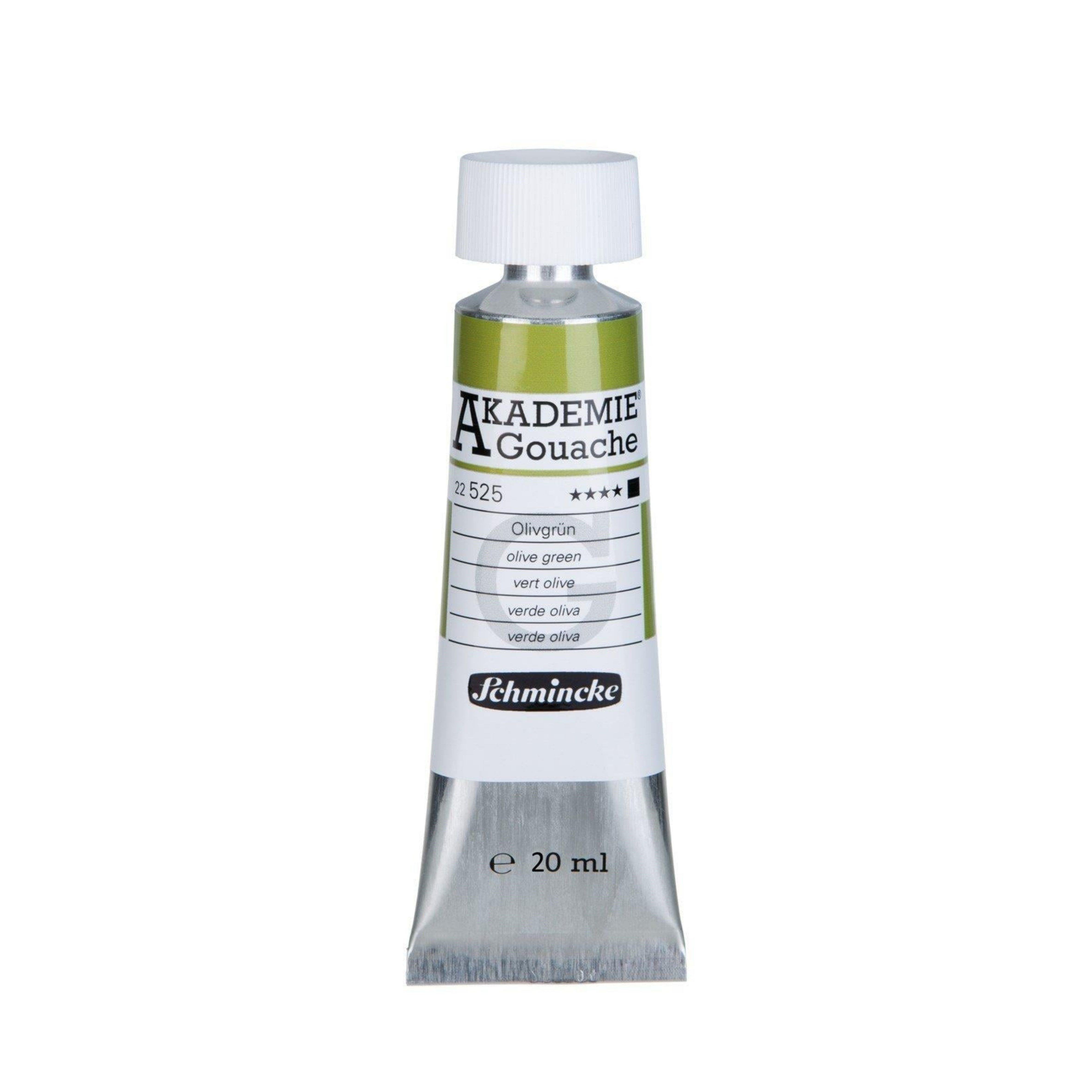 Schmincke Akademie Guaj Boya 20 ml 525 Olive Green