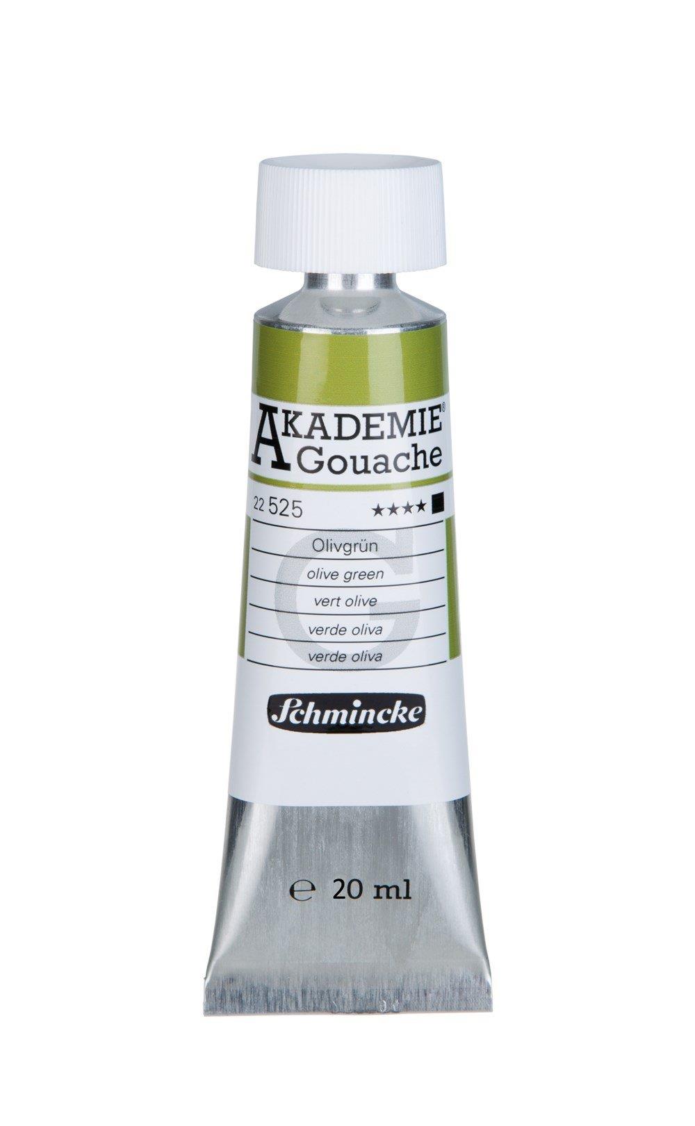 Schmincke Akademie Guaj Boya 20 ml 525 Olive Green