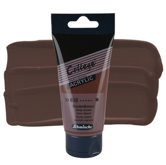 Schmincke College Acrylic – 630 Deep Brown