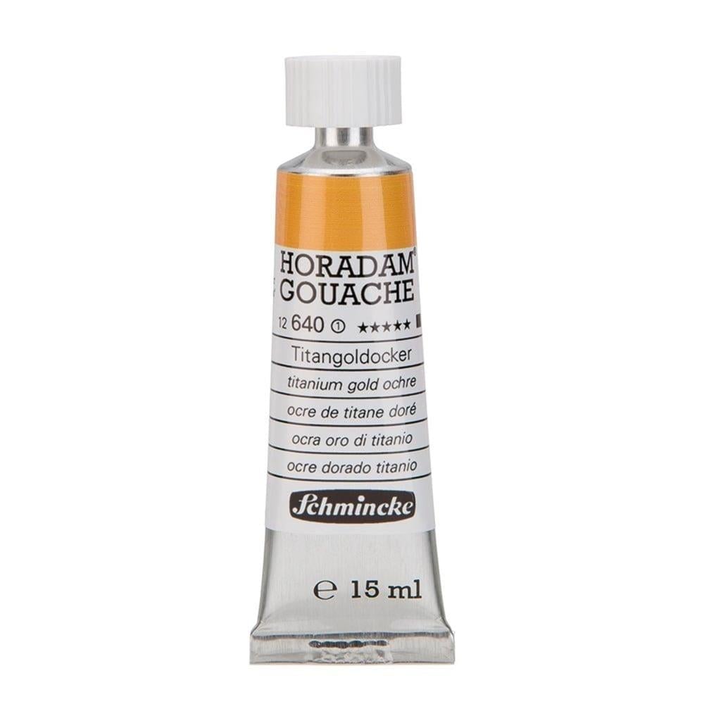 Schmincke Horadam Gouache Artist Guaj Boya 15 ml 640 Titanium Gol