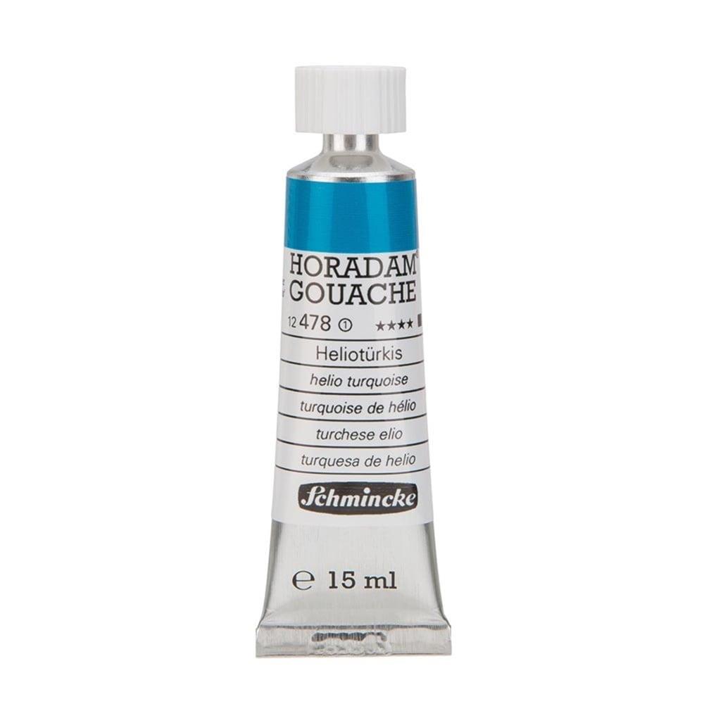Schmincke Horadam Gouache Artist Guaj Boya 15 ml 478 Helio Turquo