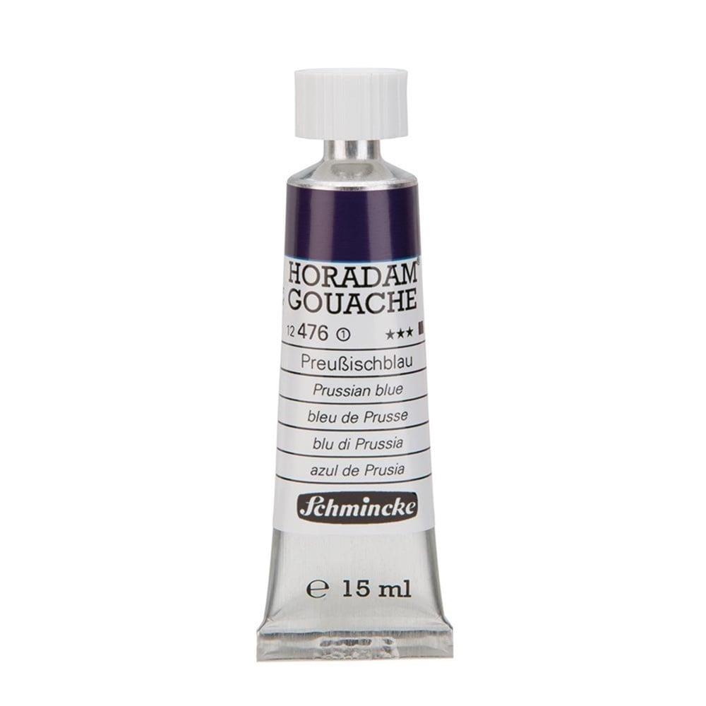 Schmincke Horadam Gouache Artist Guaj Boya 15 ml 476 Prussian Blu