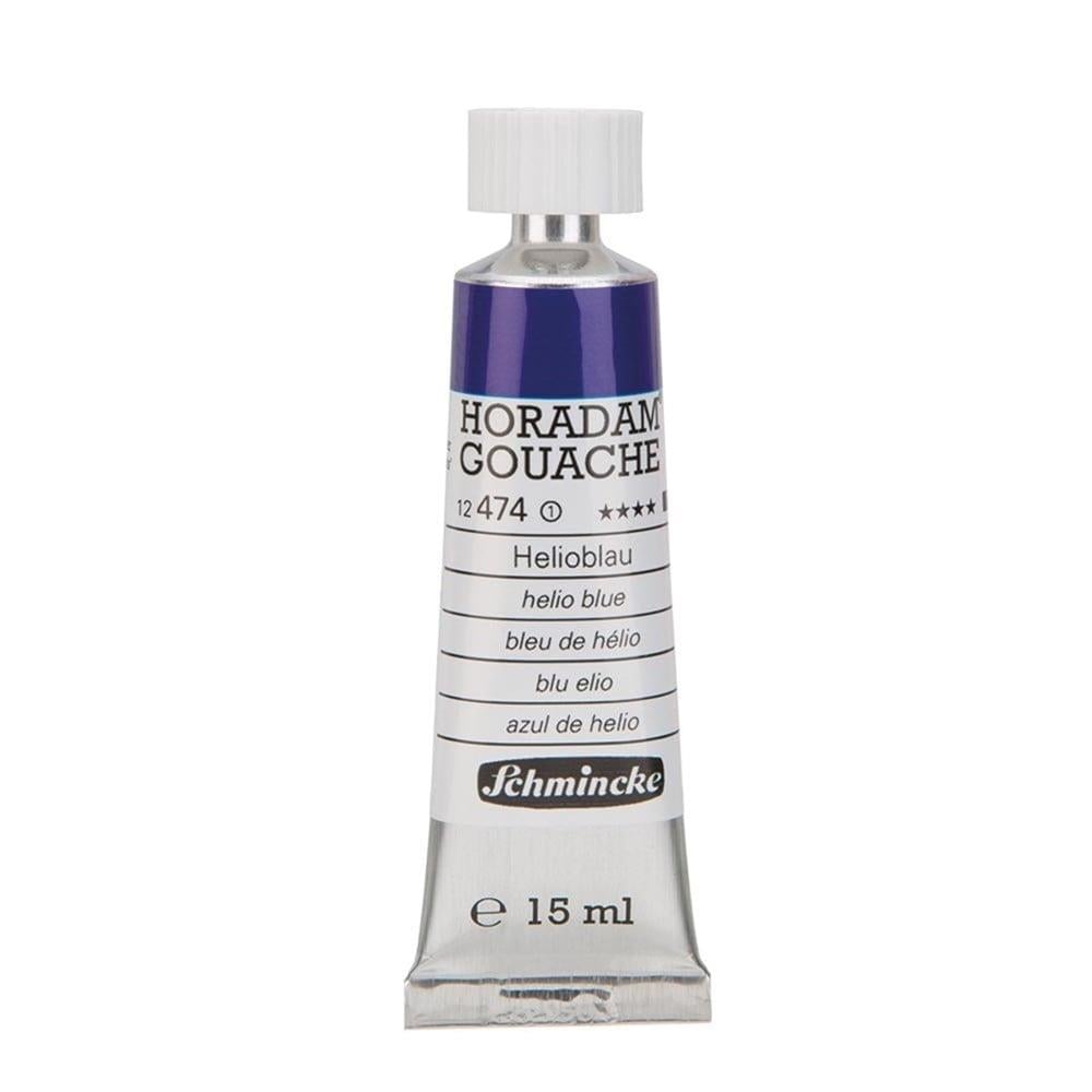 Schmincke Horadam Gouache Artist Guaj Boya 15 ml 474 Helio Blue S