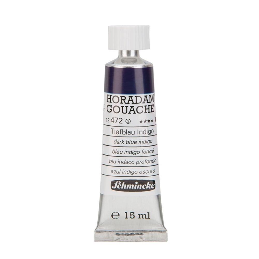 Schmincke Horadam Gouache Artist Guaj Boya 15 ml 472 Dark Blue In
