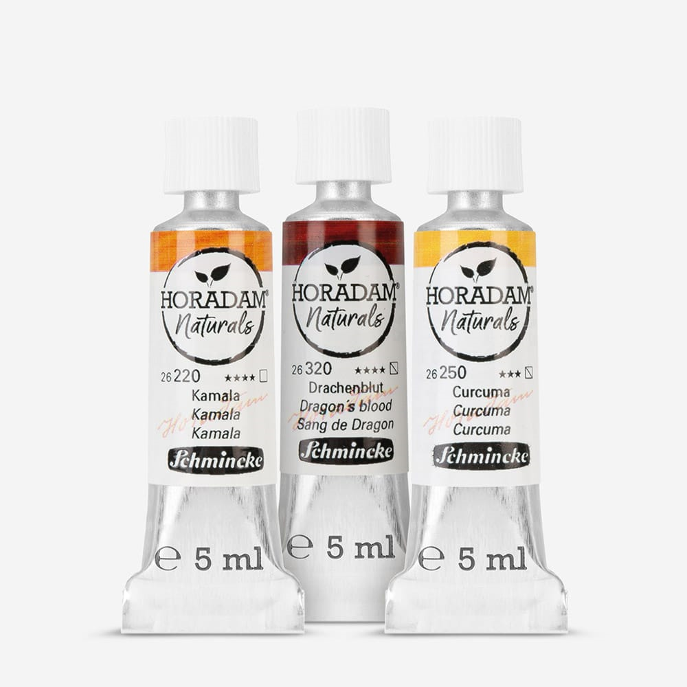 Schmincke Horadam Naturals Vegan Suluboya Seti Fire 3x5 ml