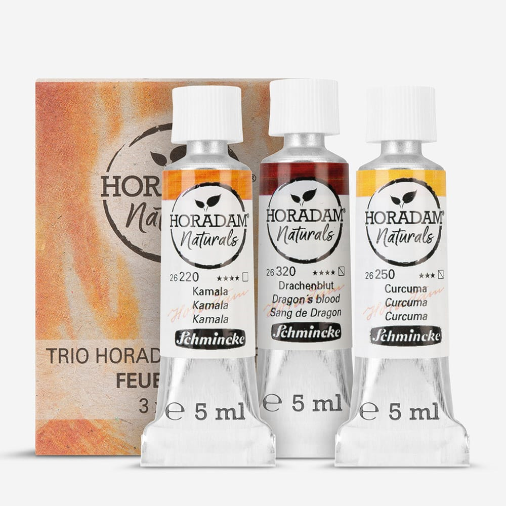 Schmincke Horadam Naturals Vegan Suluboya Seti Fire 3x5 ml