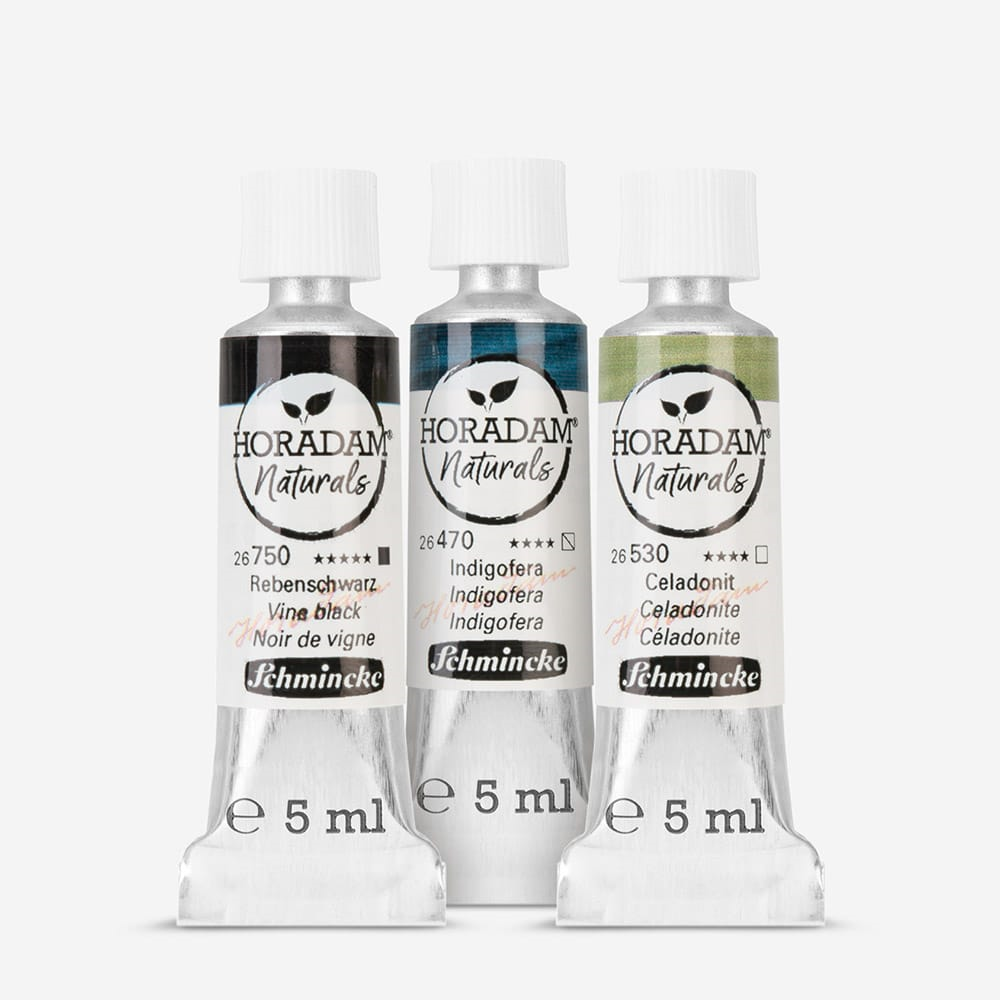 Schmincke Horadam Naturals Vegan Suluboya Seti Water 3x5 ml