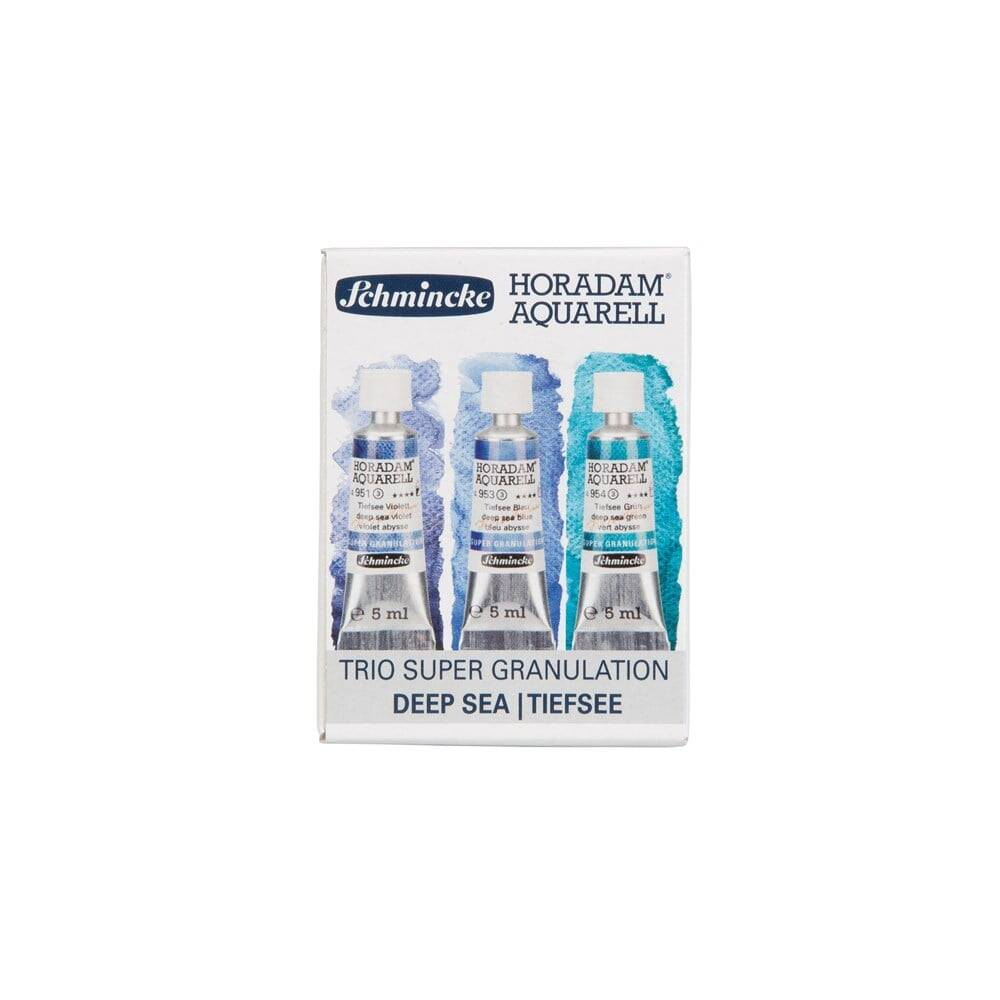 Schmincke Horadam Suluboya Trio Deep Sea Set 3 x 5 ml