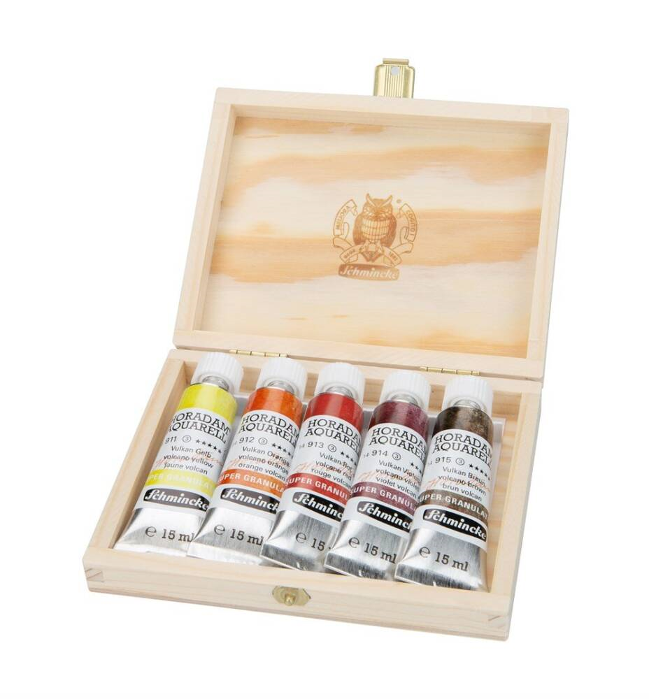 Schmincke Horadam Supergranulation Suluboya Volcano Set 5x15 ml