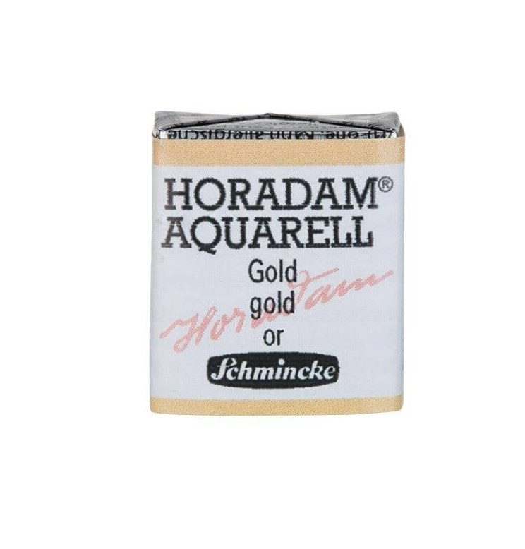 Schmincke Horadam Yaldız Sulu Boya 893 Gold 1/2 Tablet