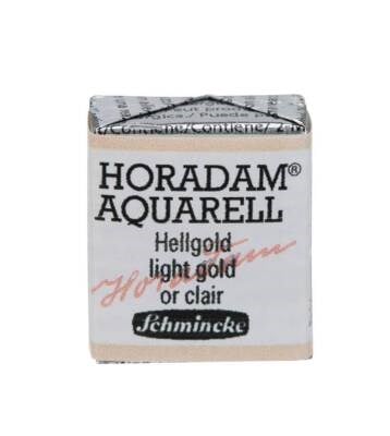Schmincke Horadam Yaldız Sulu Boya Yarım Tablet 899 Light Gold