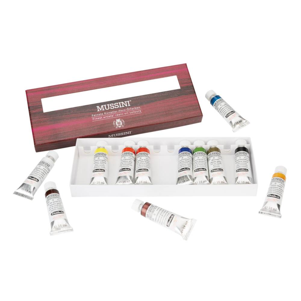Schmincke Mussini Yağlı Boya Seti 12 x 15 ml Tüp