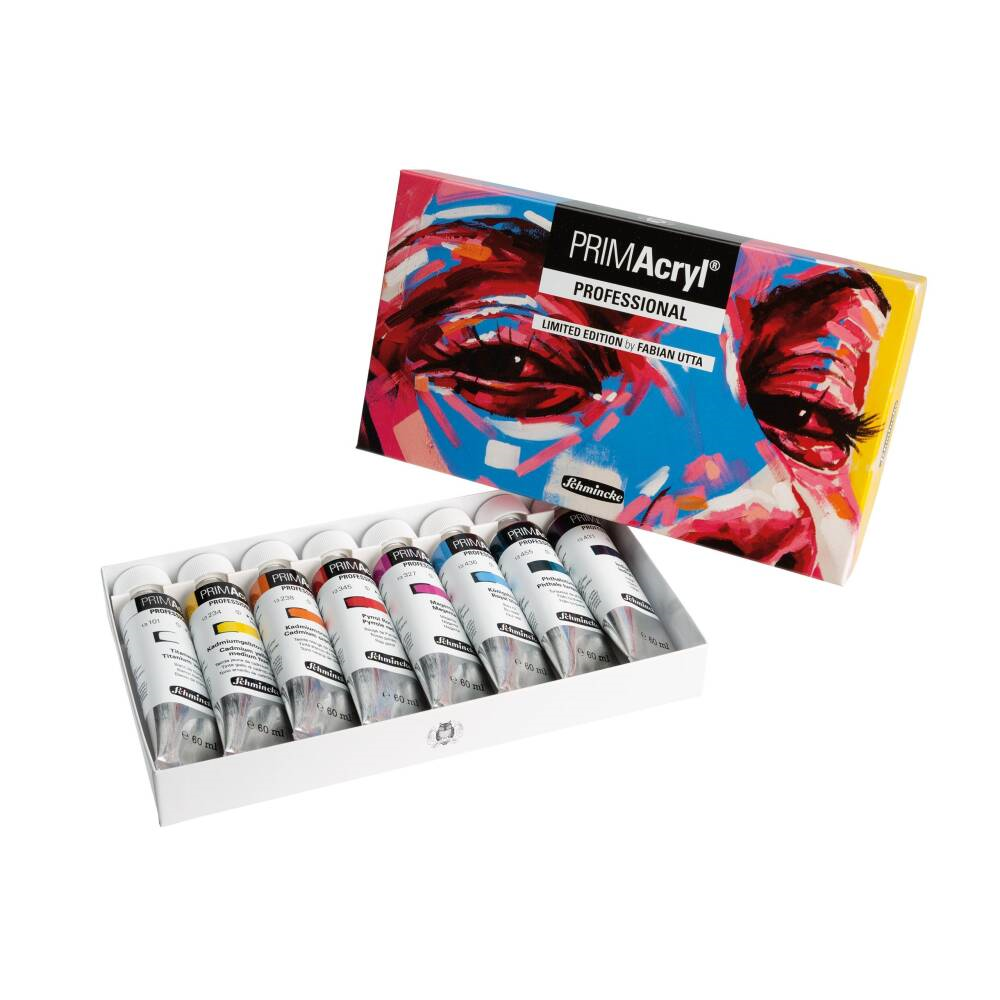 Schmincke Primacryl Artist Akrilik Boya Seti 8x60 ml Utta Selection