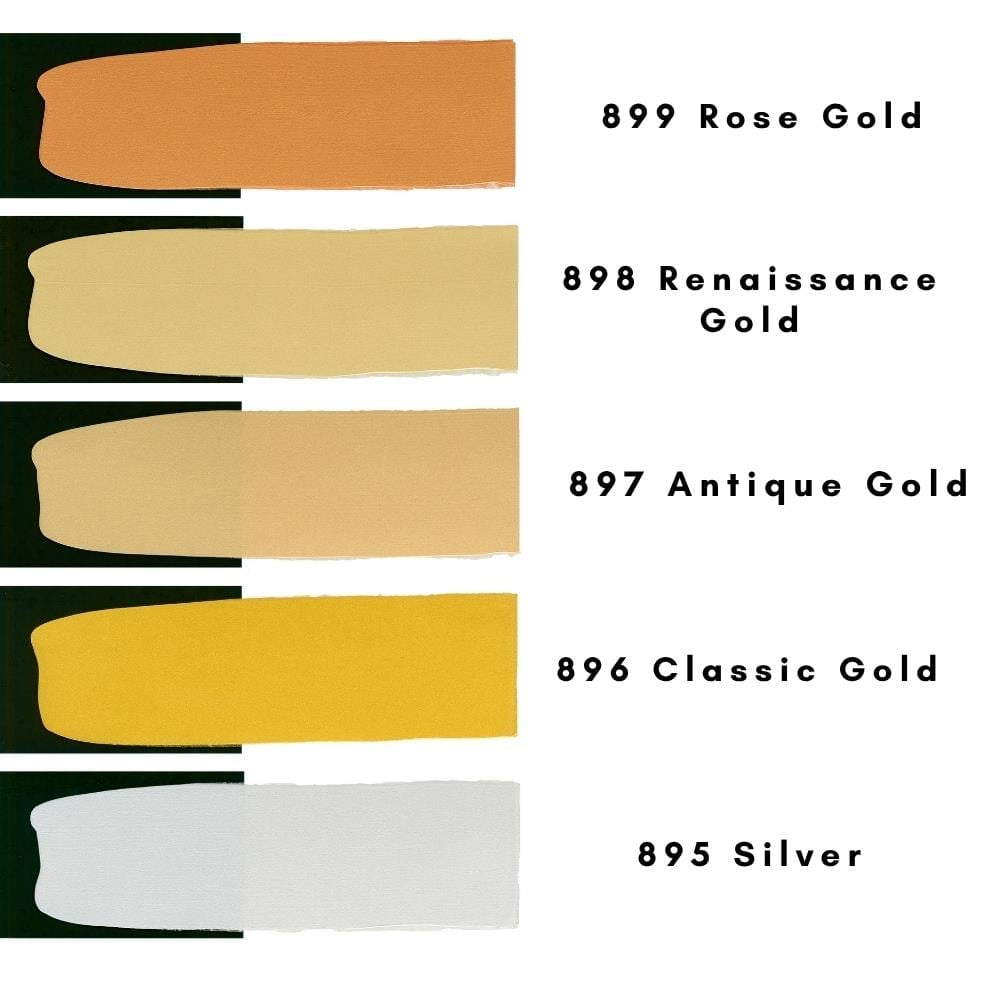 Schmincke Primacryl Artist Tüp Yaldız Akrilik Boya Renaissance Gold 898 60 ml