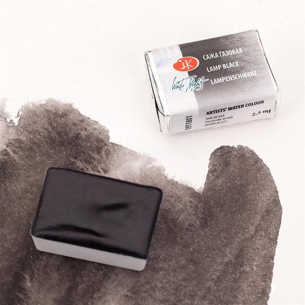 St. Petersburg White Nights 1/1 Tam Tablet Sulu Boya 801 Lamp Black