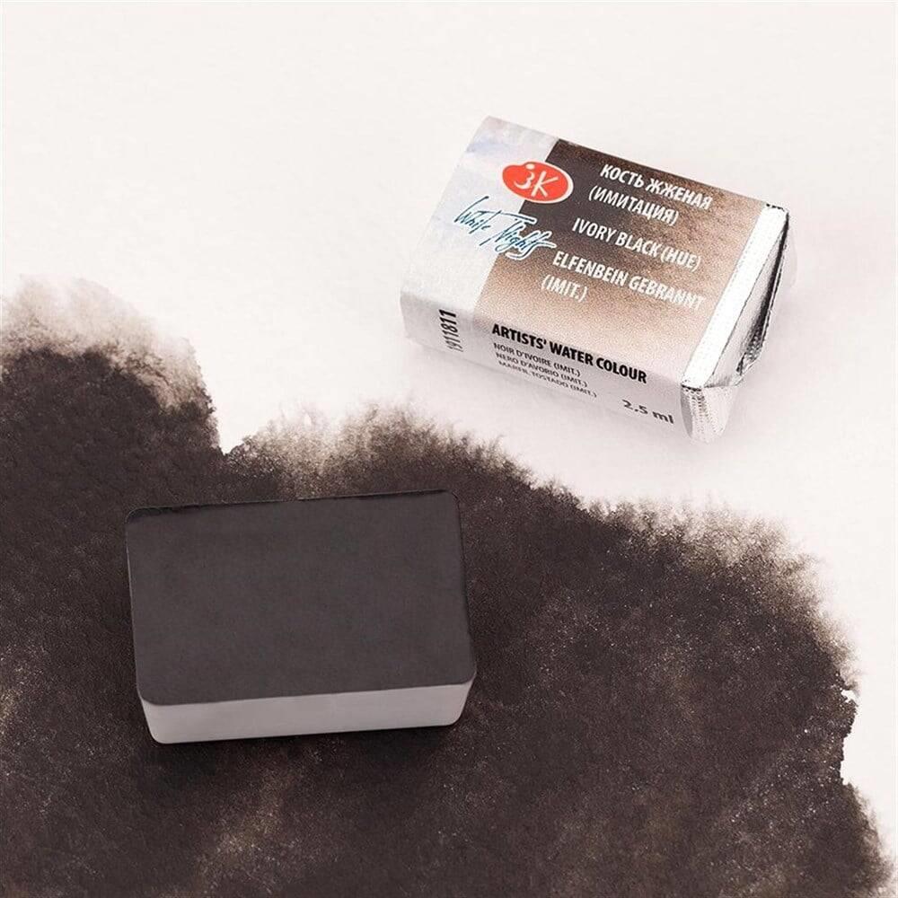 St. Petersburg White Nights 1/1 Tam Tablet Sulu Boya 801 Lamp Black