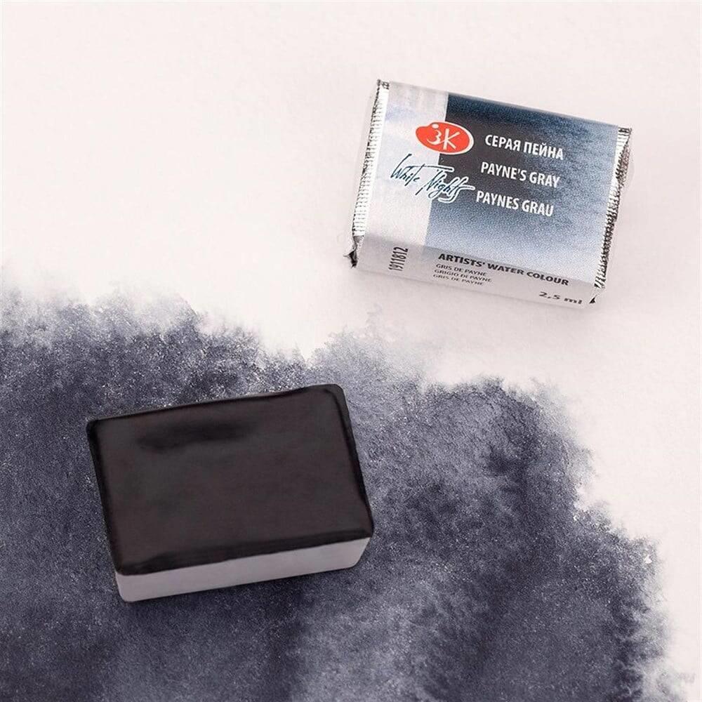 St. Petersburg White Nights 1/1 Tam Tablet Sulu Boya 801 Lamp Black