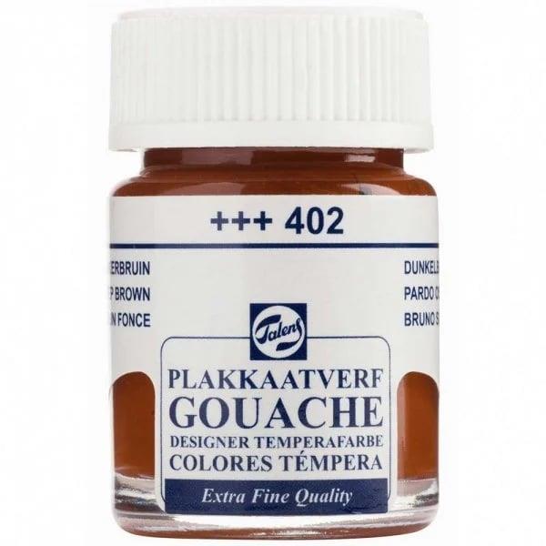 Talens Guaj Boya 16 ml 402 Deep Brown