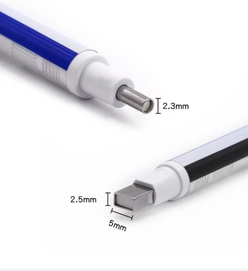 Tombow Mono Zero Kalem Silgi Yuvarlak Uç 2.3 mm Siyah