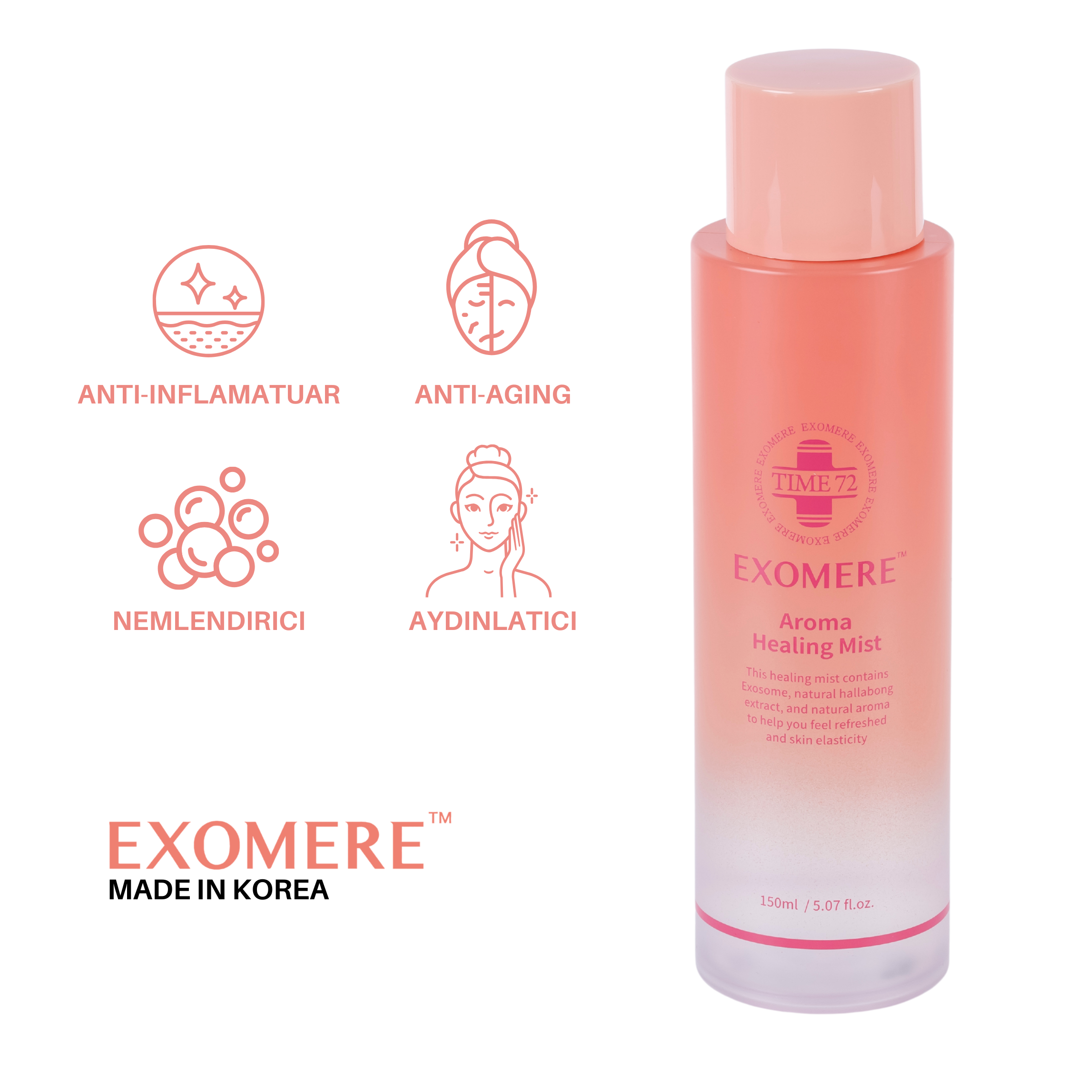 EXOMERE Aroma Healing Onarıcı Mist 150 ML