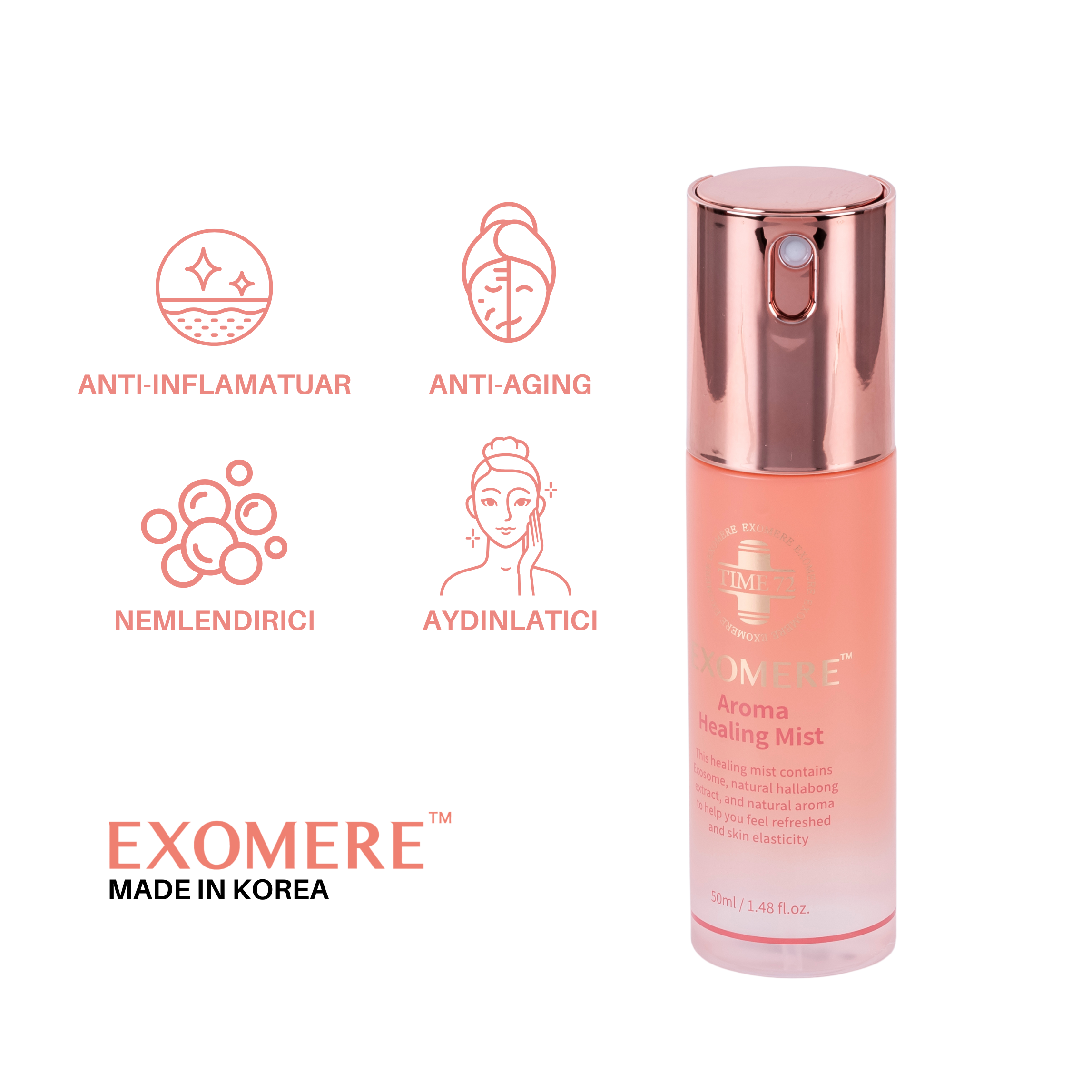 EXOMERE Aroma Healing Onarıcı Mist 50 ML