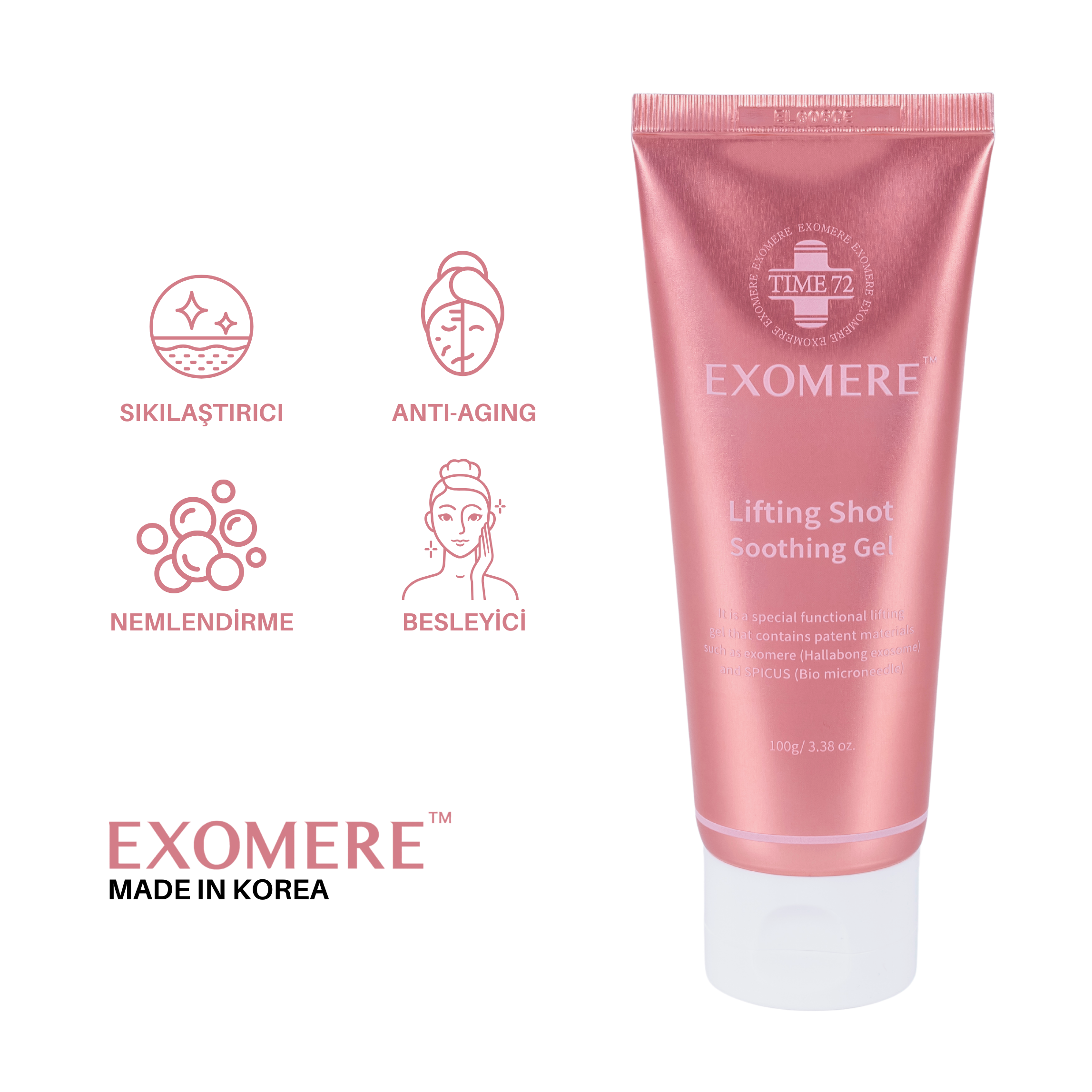 EXOMERE Lifting Shot Yatıştırıcı Jel