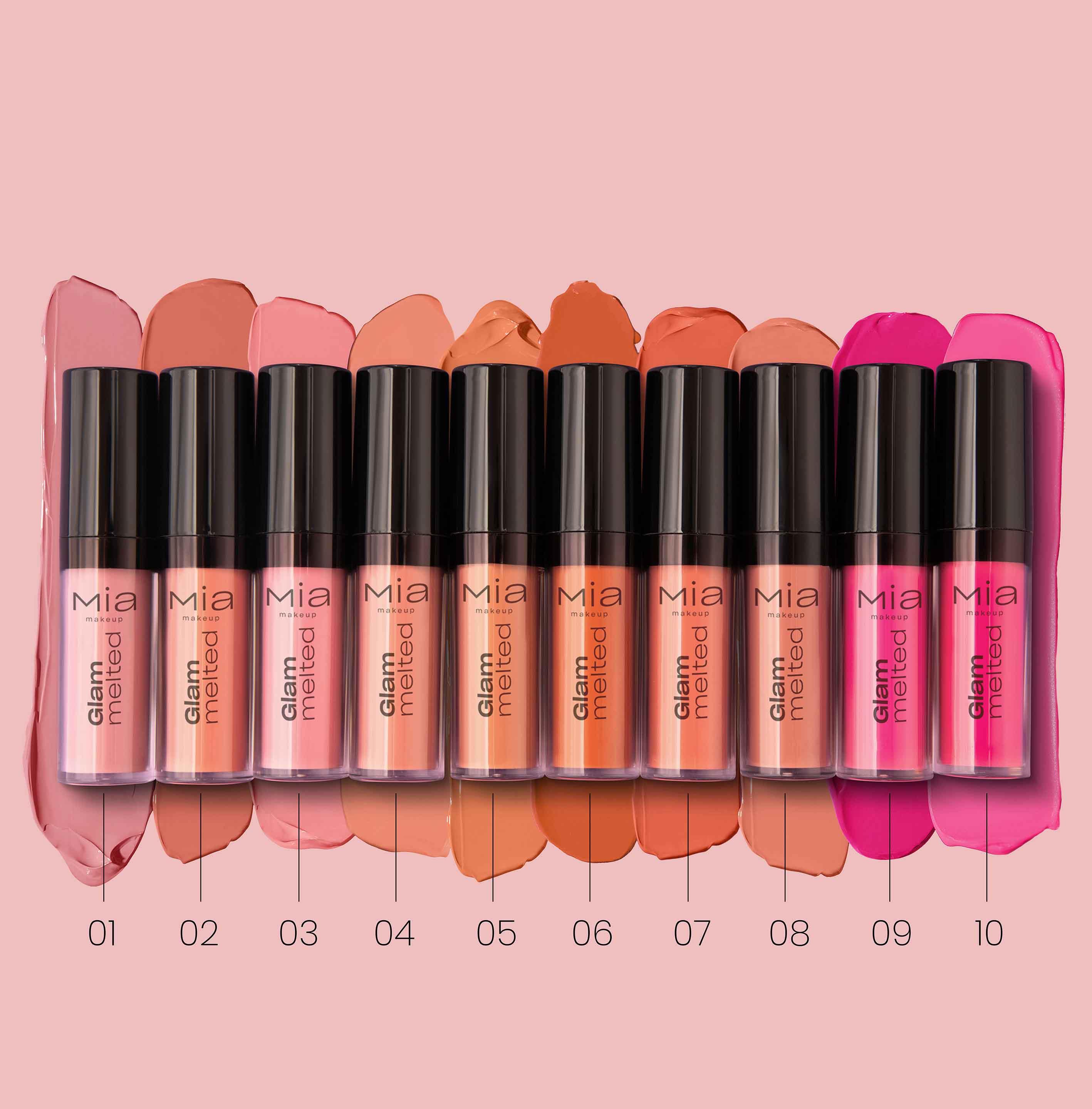 GLAM MELTED LIP TINT LIPSTICKS