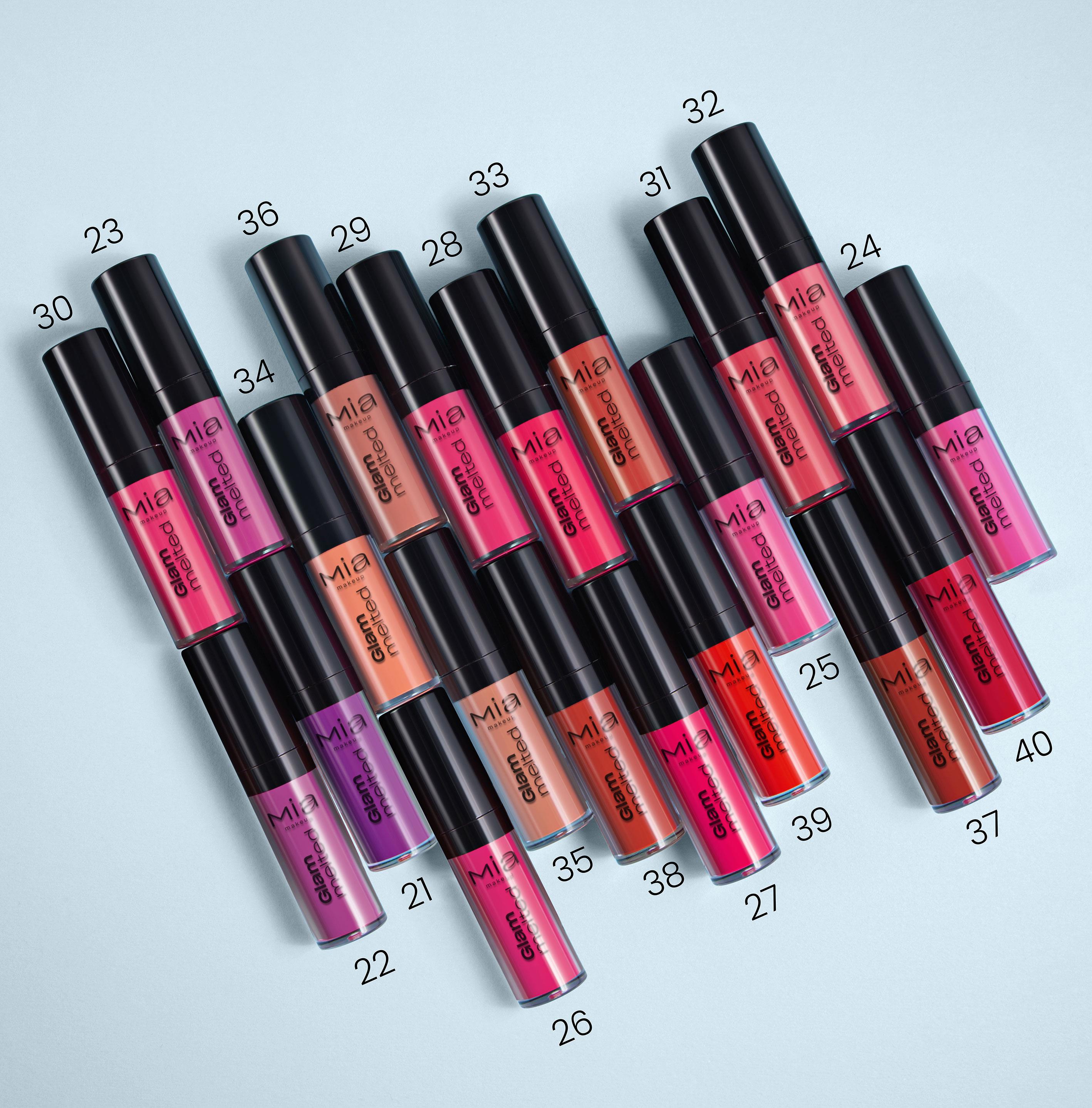 GLAM MELTED LIP TINT LIPSTICKS