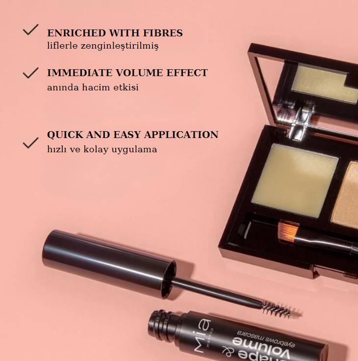 SHAPE & VOLUME EYEBROW MASCARA 