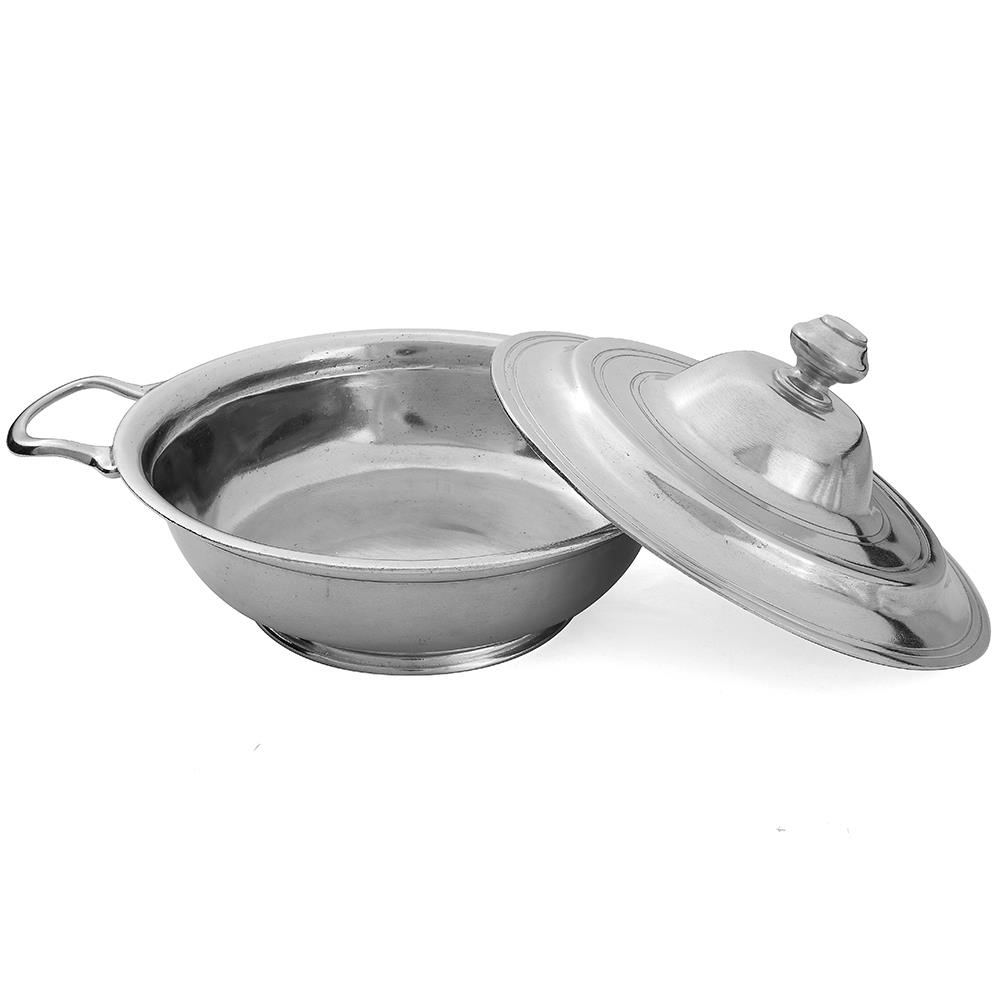 Ø 25 cm Kalay Kapaklı Çorbalık