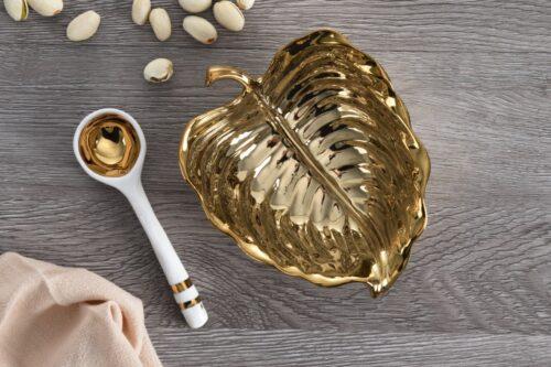 15.5 cm Porselen Kase ve Servis Kaşığı