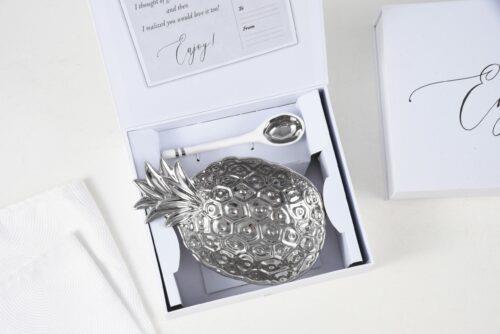 20.5 cm Porselen Kase ve Servis Kaşığı