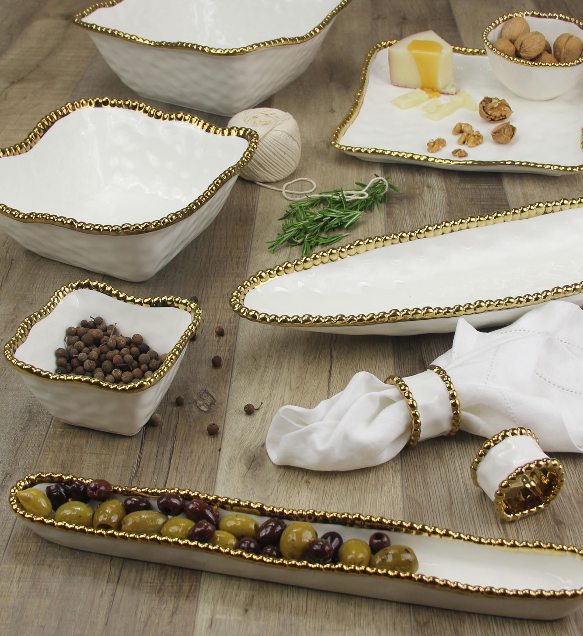 22 x 22 cm Kare Servis Kasesi