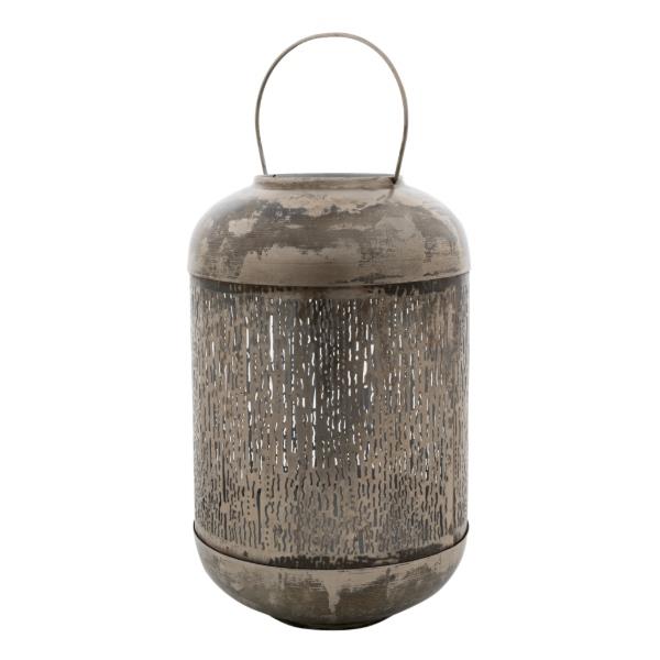 30 cm Bronz Oksitlenmiş Fener